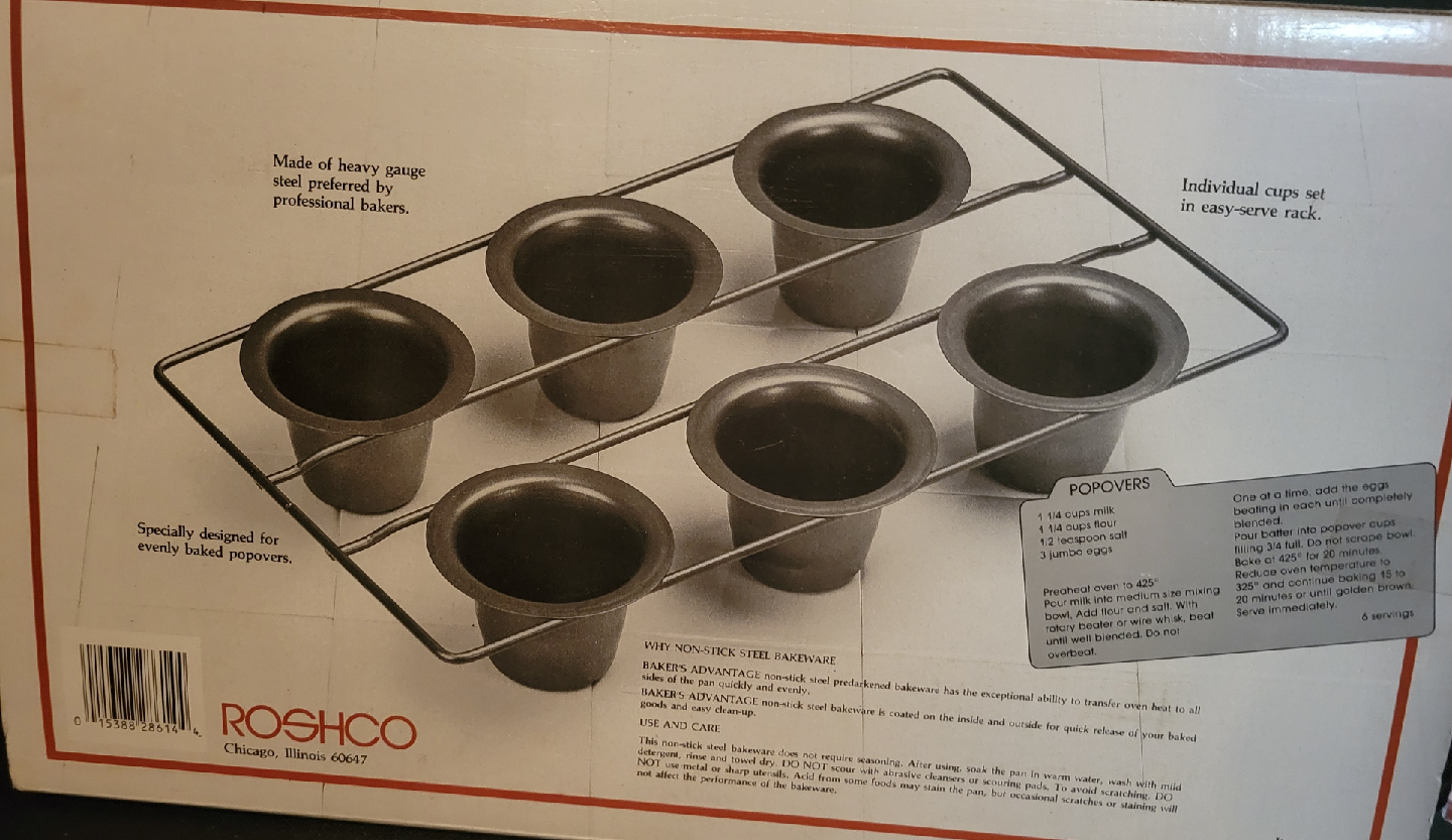 Roschco Baker's Advantage Popover Pan - photo 2
