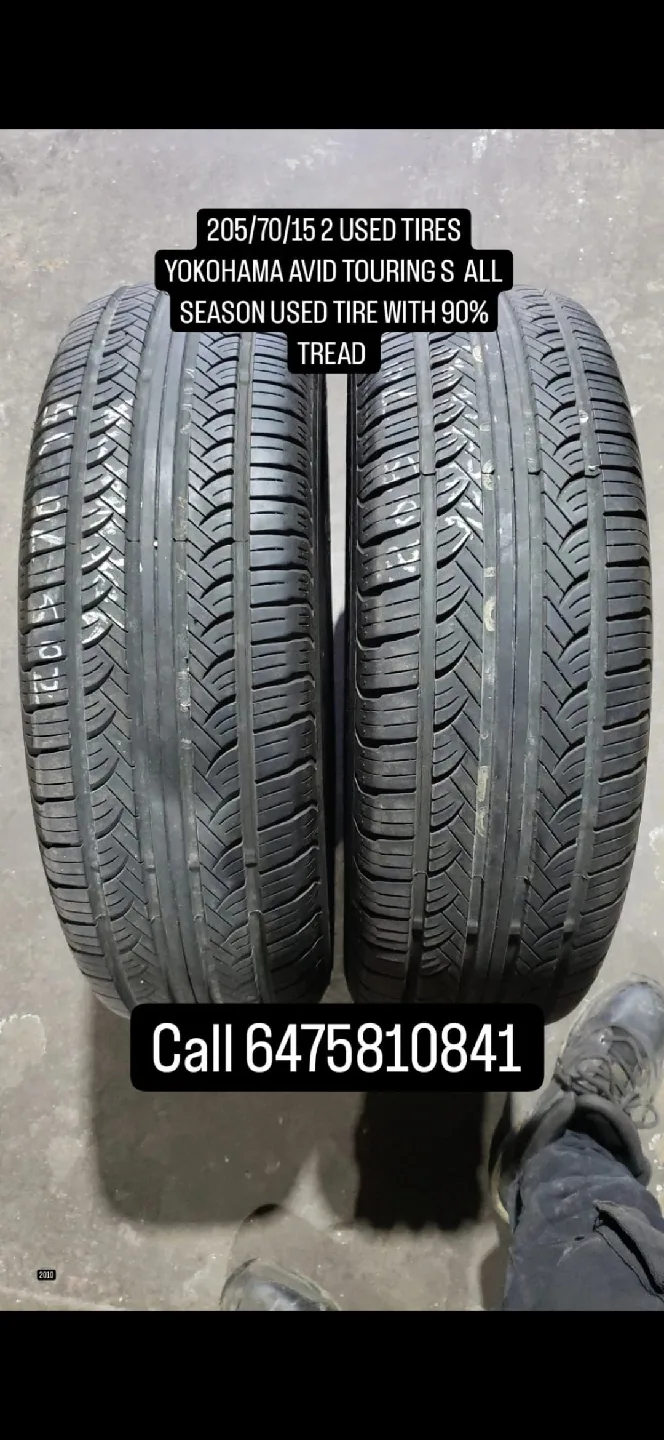 Yokohama Avid Touring S All Season Tires 205/70/15 thumbnail