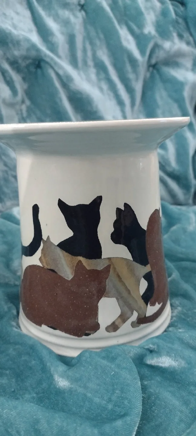 🥕Original Westcote Cat Design Ceramic Vase image indicator(2)