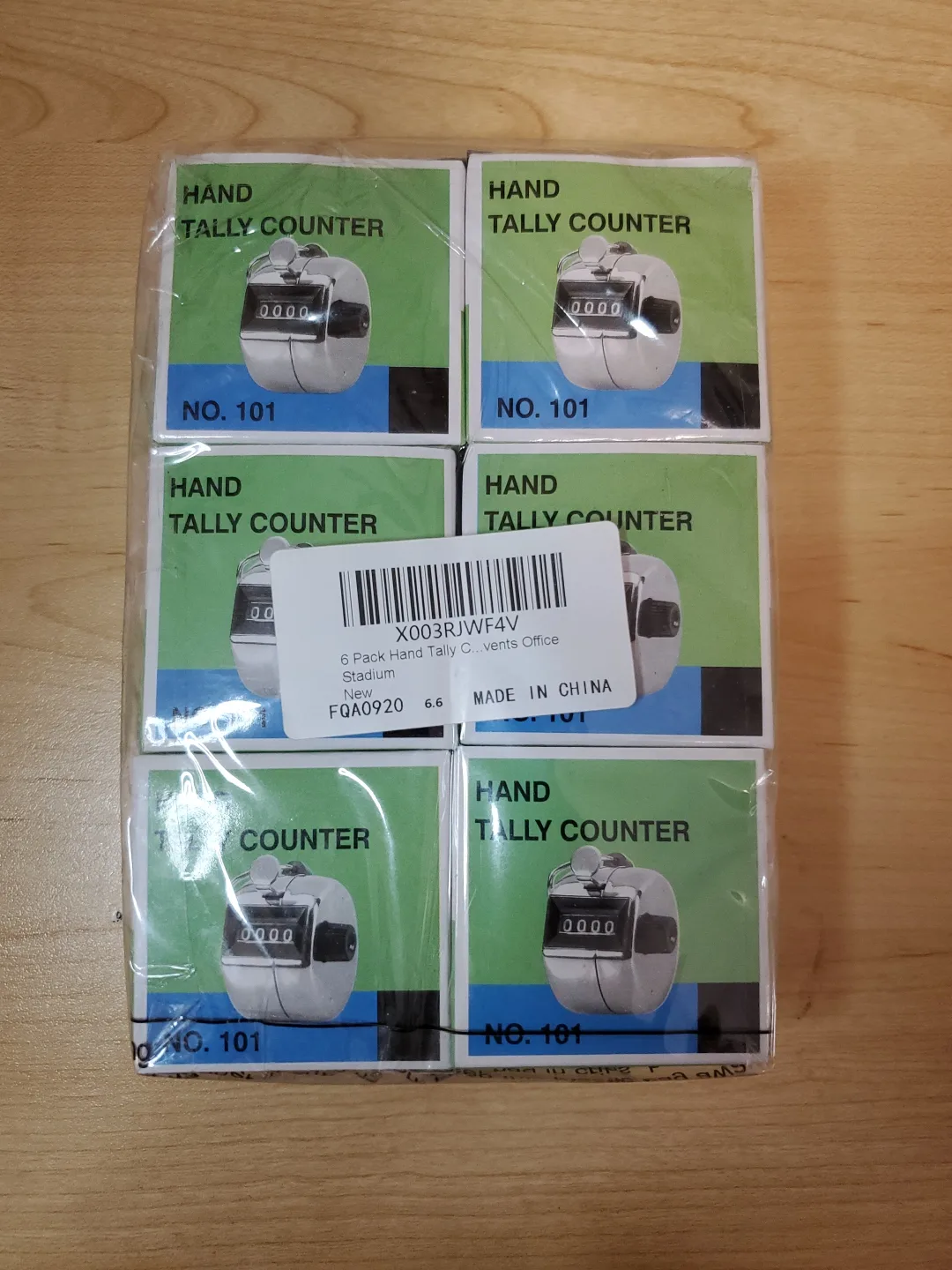 New Hand Tally Counters - 6 Pack thumbnail