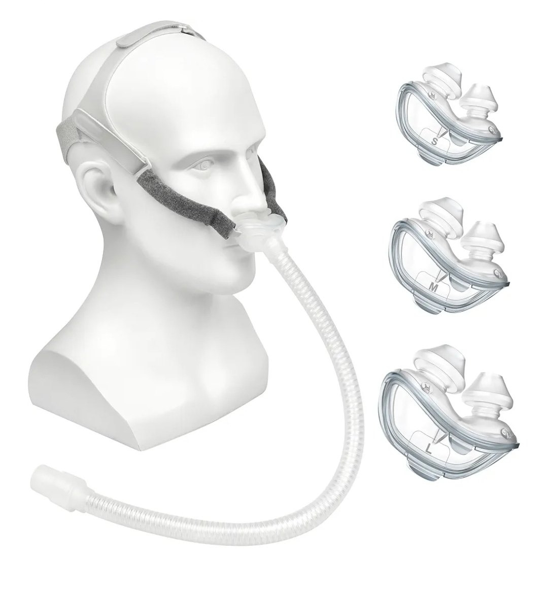 New   Nasal Pillow Headgear Strap with 3 Sizes Nasal
