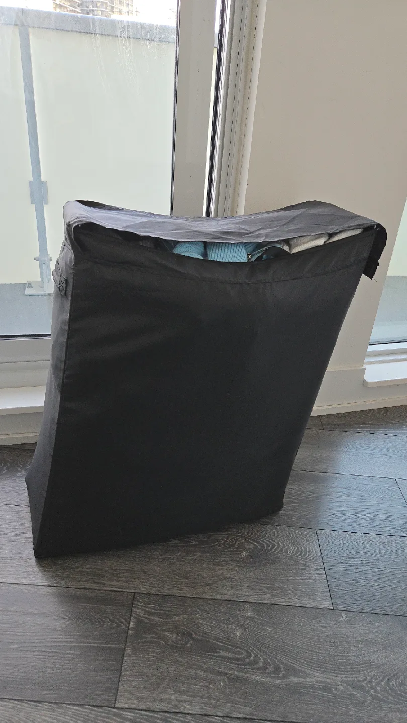 Grey Laundry Hamper thumbnail