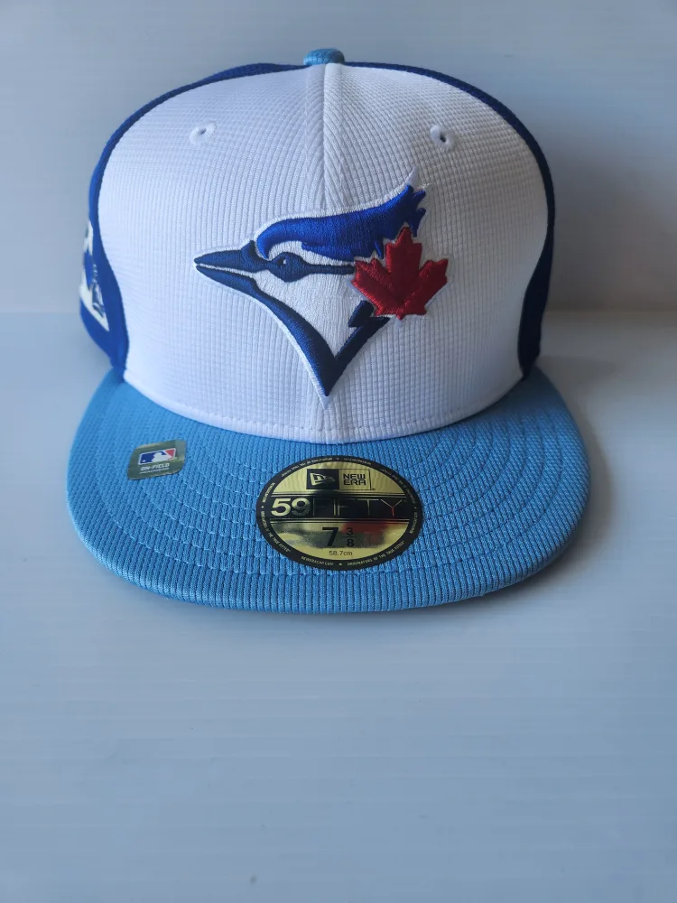 New Era Toronto Blue Jays Fitted Hat 7 3/8 thumbnail