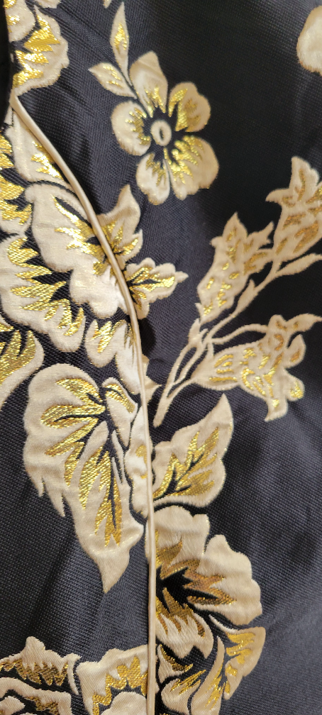 Place Black & Gold Floral Dress - Size 16 - photo 3