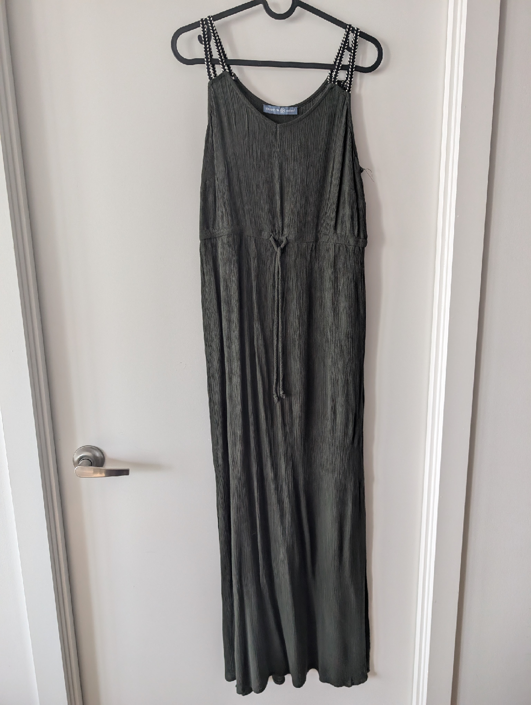 Signature Weekend Olive Green long Dress