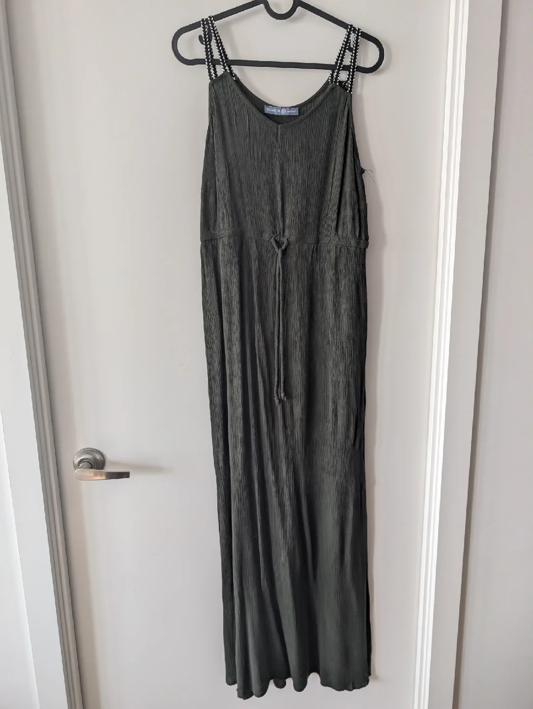 Signature Weekend Olive Green long Dress