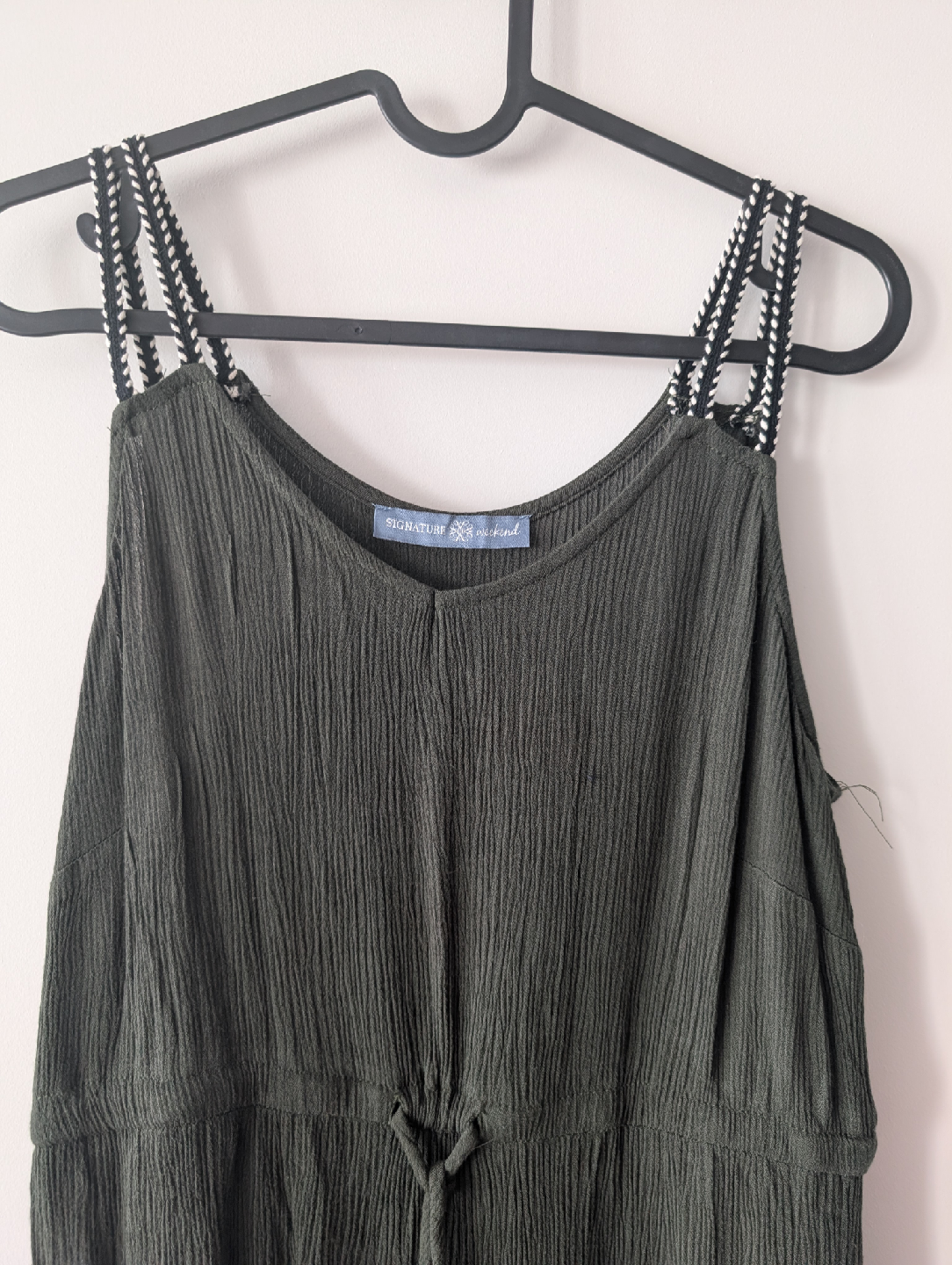 Signature Weekend Olive Green long Dress - photo 2