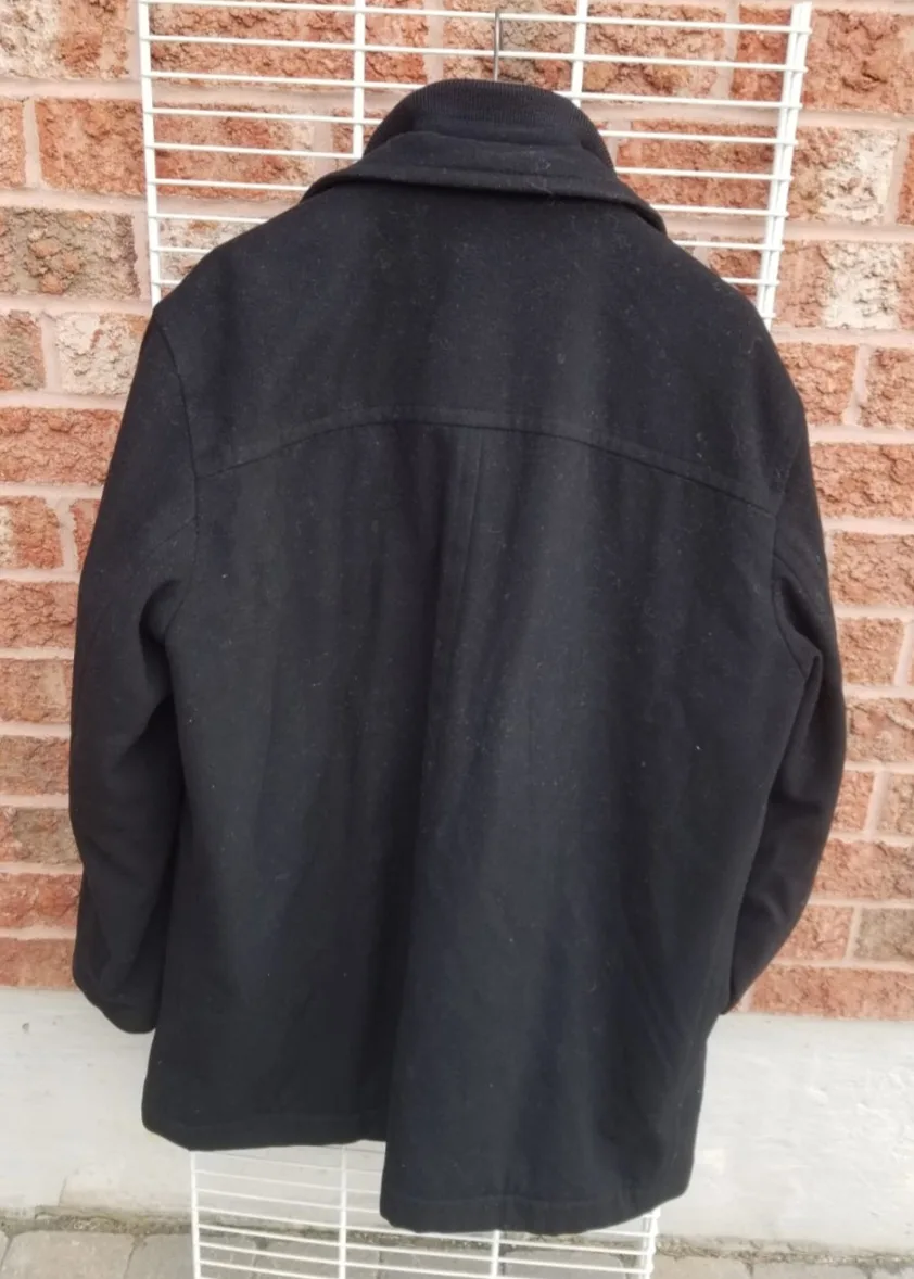 Hugo Boss Black Wool Blend Coat image indicator(4)