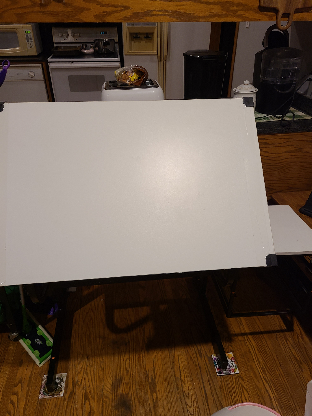 Adjustable Drafting Table - White - photo 2