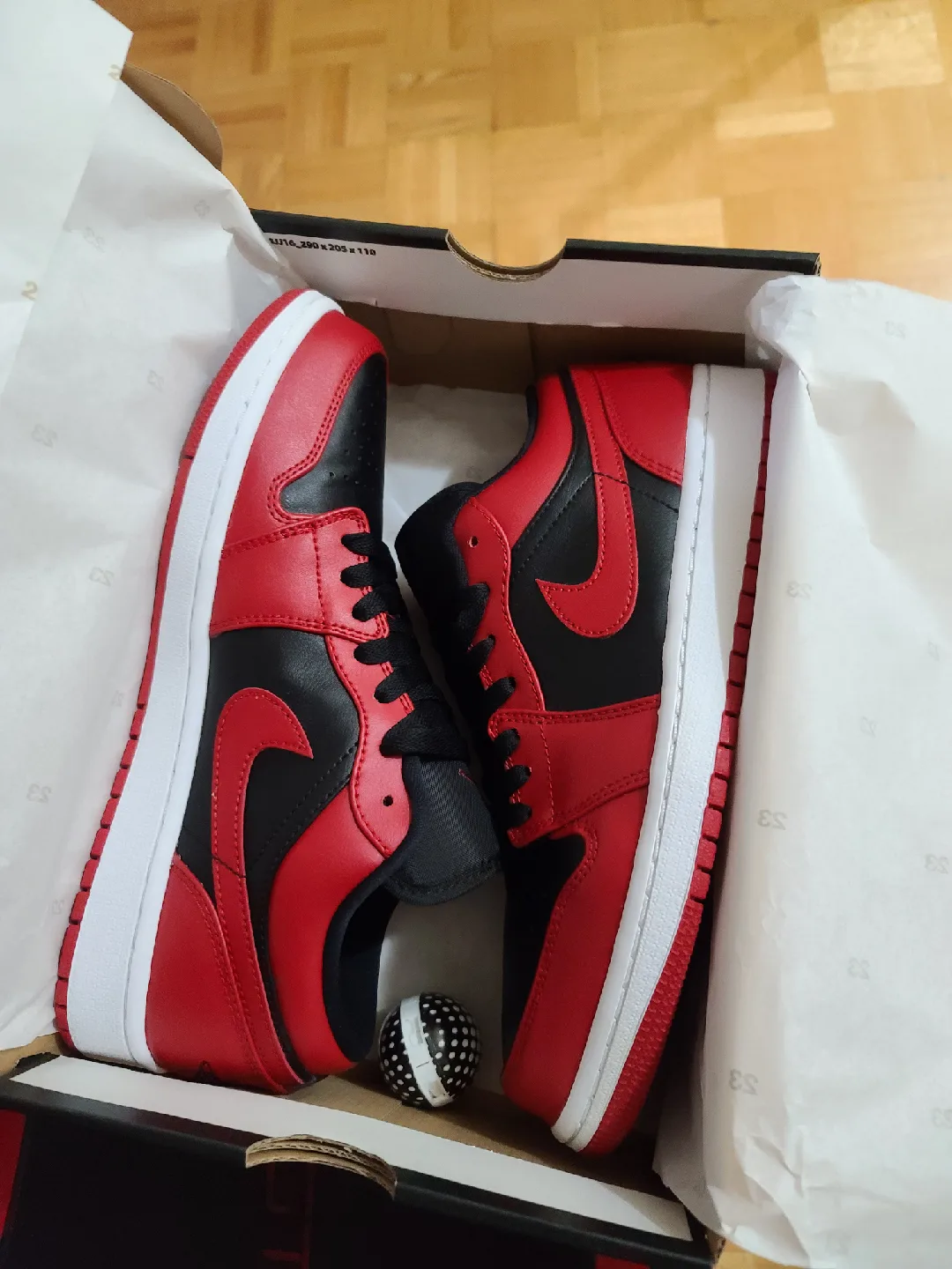 Air Jordan 1 Low reverse bred thumbnail