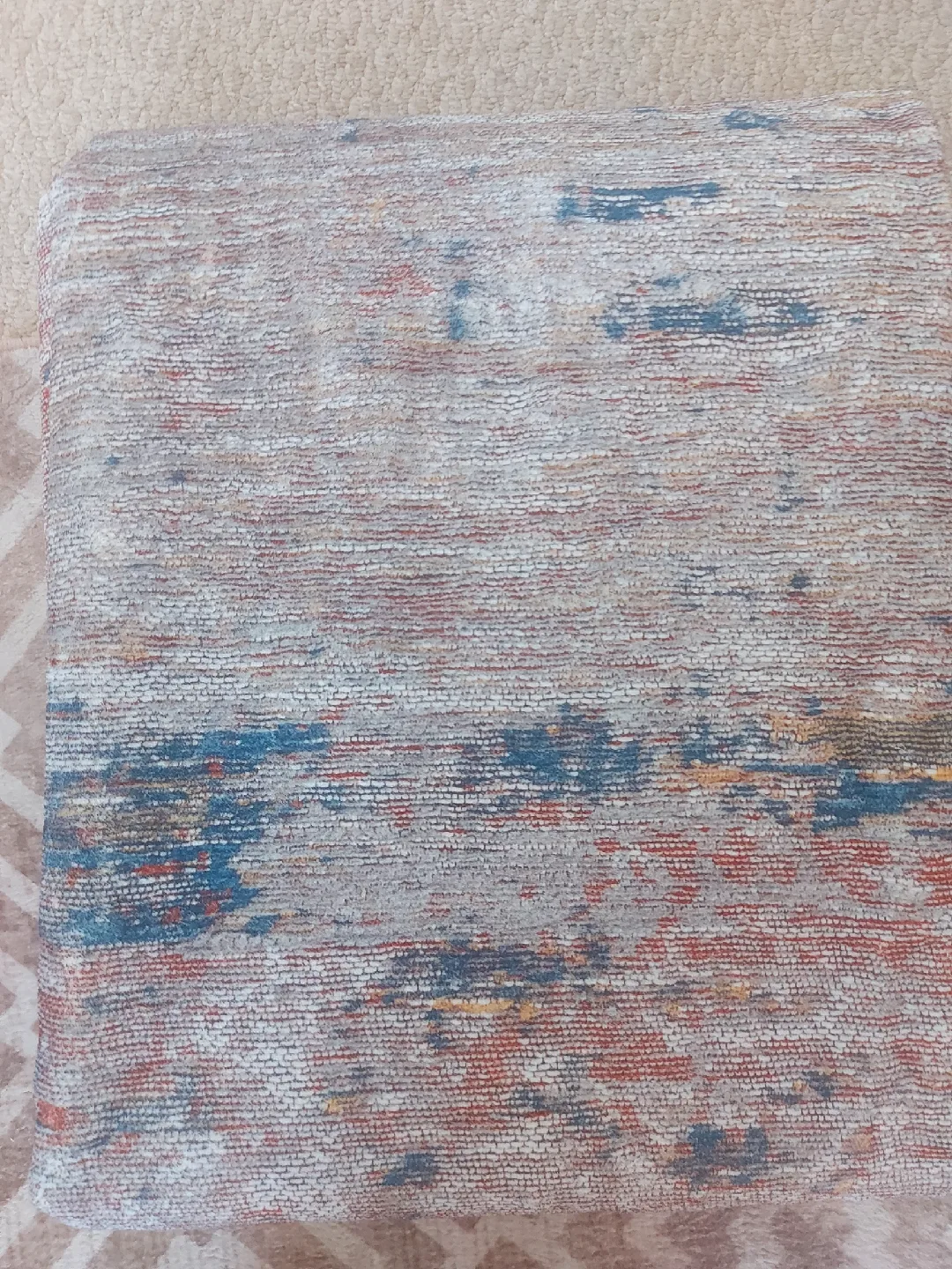 Area Rug 6ft ×9ft washable Wood Grain Pattern brand new image indicator(6)