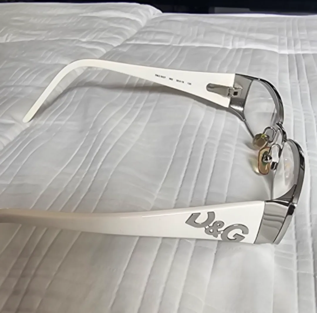 Dolce & Gabbana D&G White Eyeglasses image indicator(2)