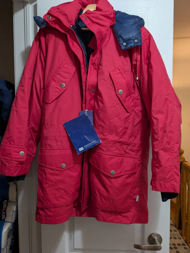 brand new down winter jacket - pink image indicator(4)