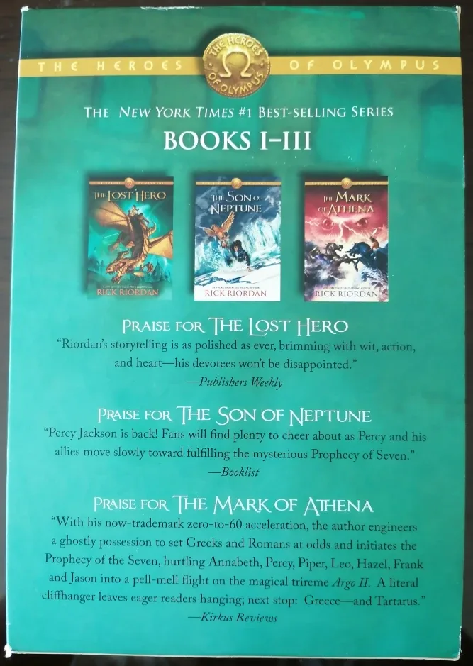The Heroes of Olympus Books I-III Box Set image indicator(4)