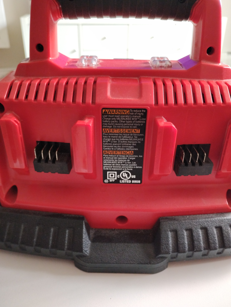 Milwaukee M18 Dual Bay Simultaneous Rapid Charger