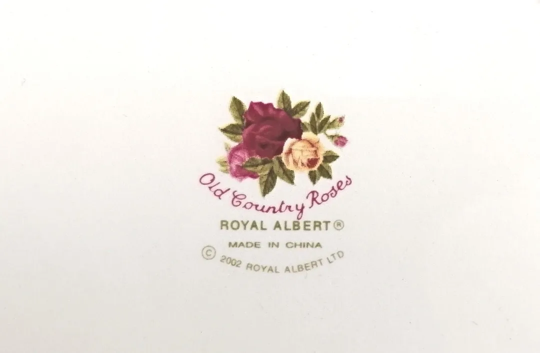 Royal Albert Porcelain Dish ~ Perfume Display Tray image indicator(10)