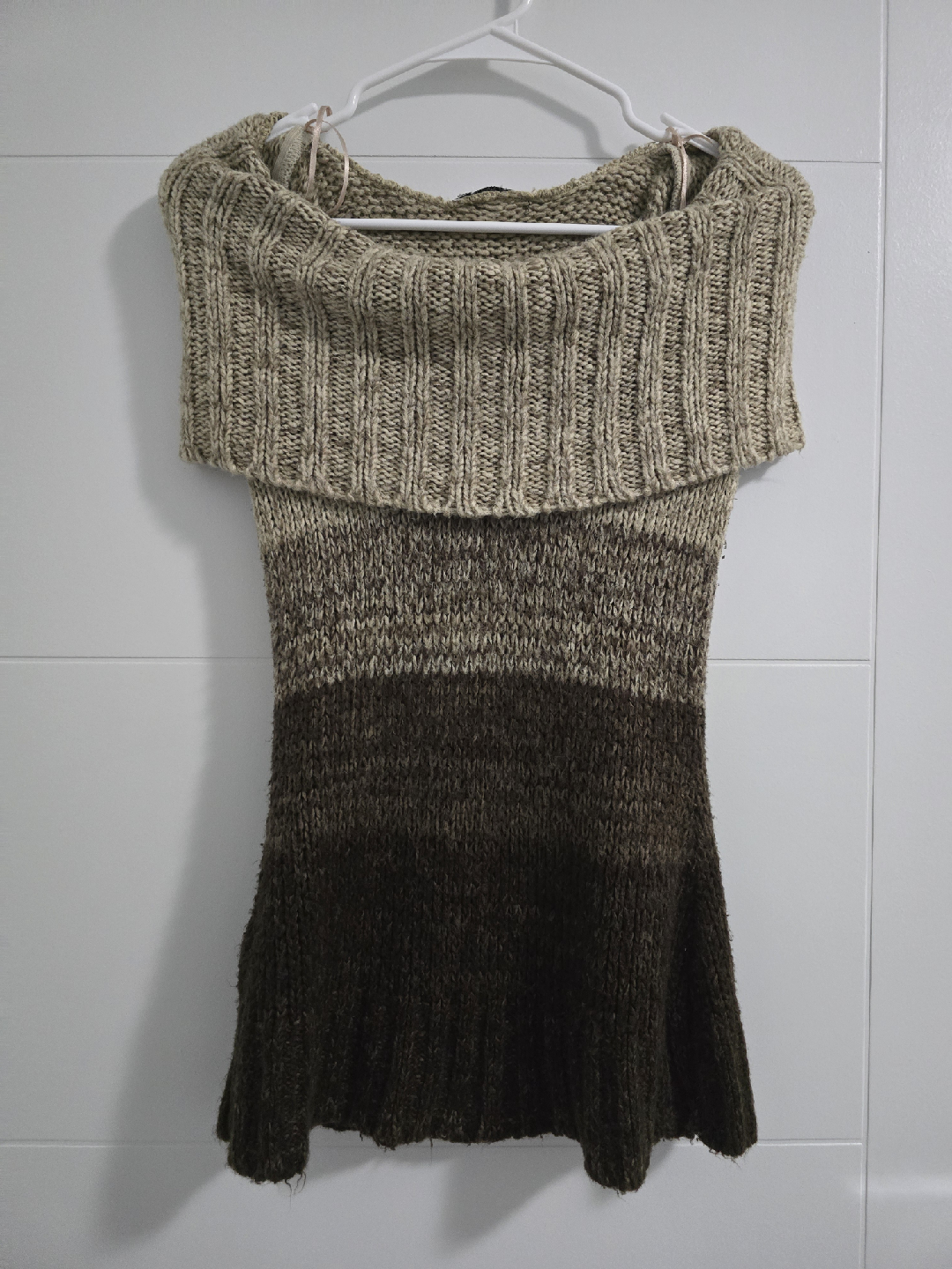 Brown Ombre Knit Top - photo 2