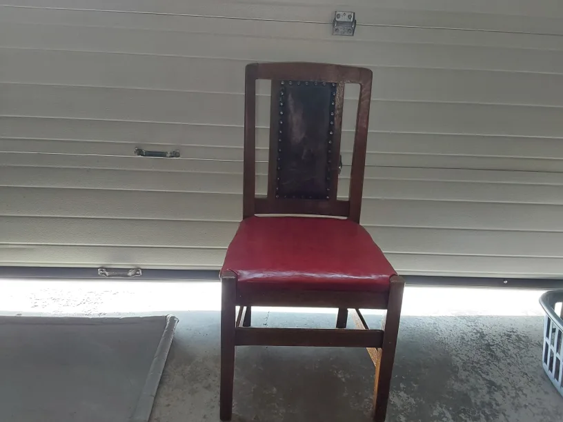 Antique solid Oak chair