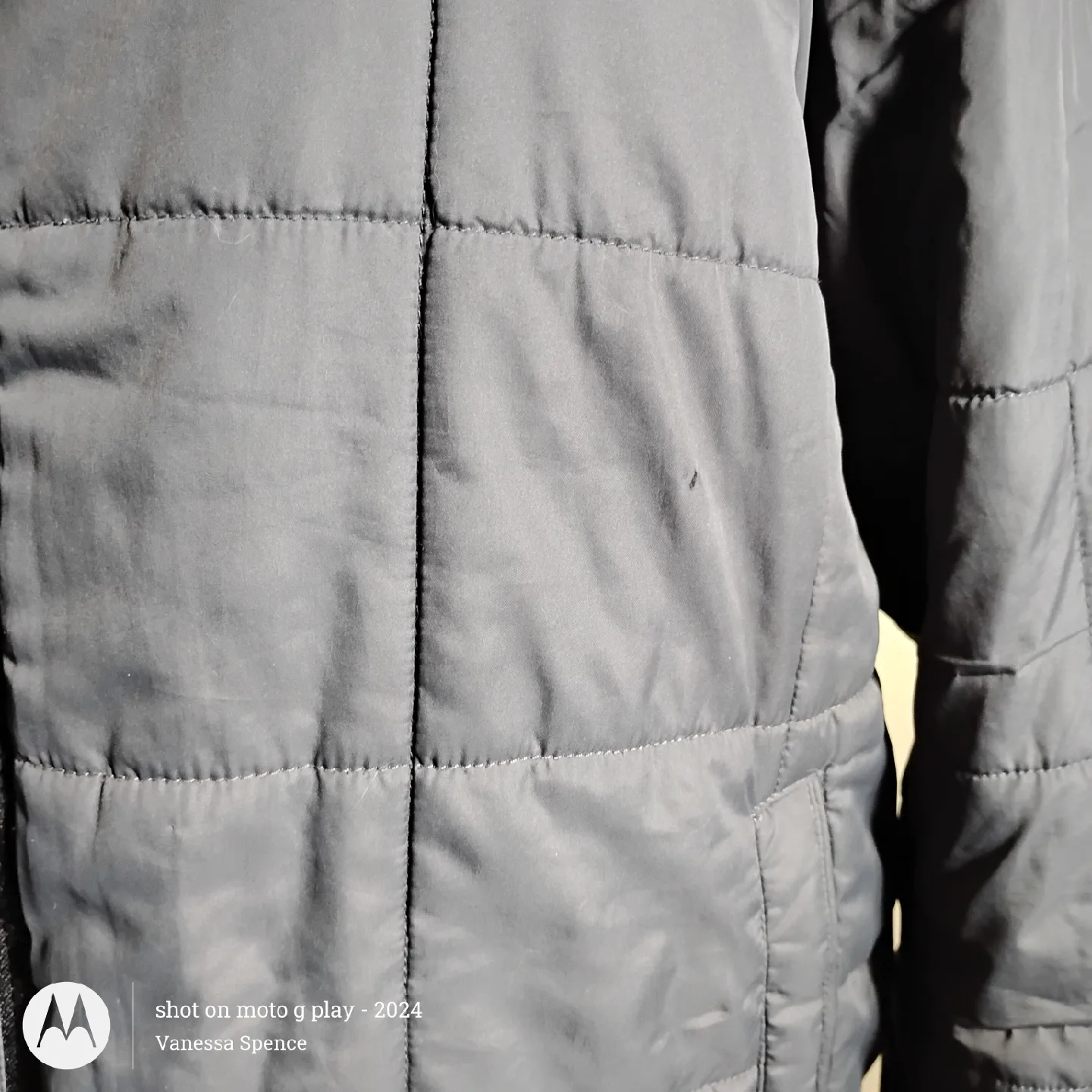 Mens Calvin Klein Puffer Jacket - Size L image indicator(3)