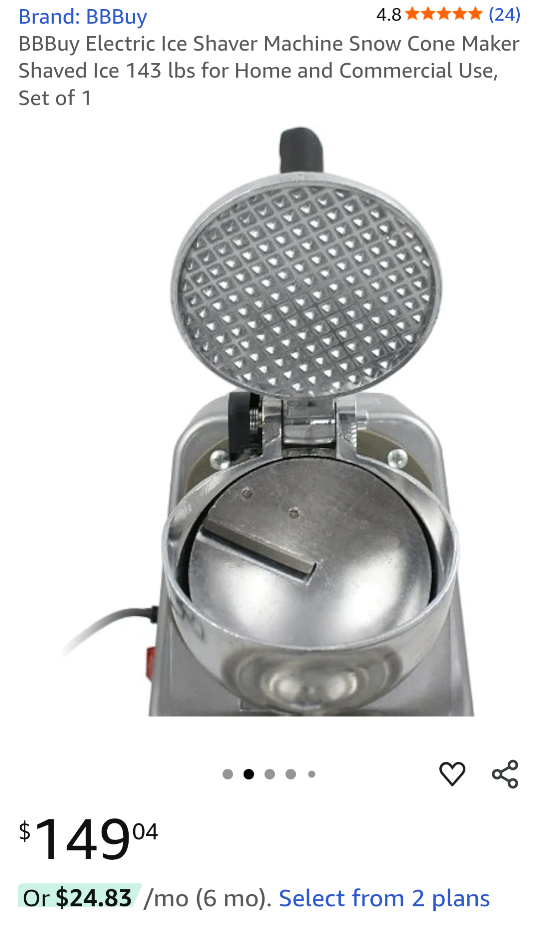 Ice Shaver