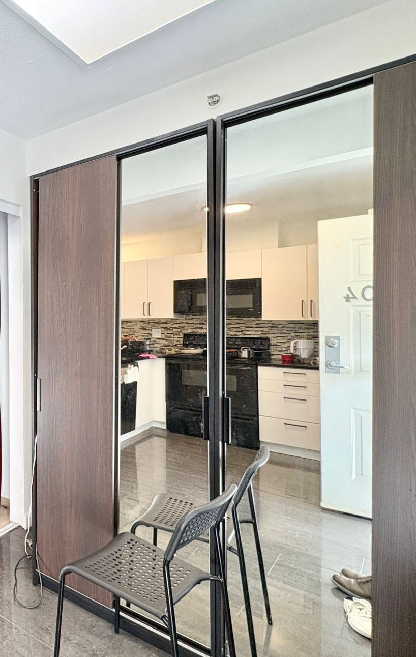 Ikea Sliding Door Wardrobe with Mirror - photo 2