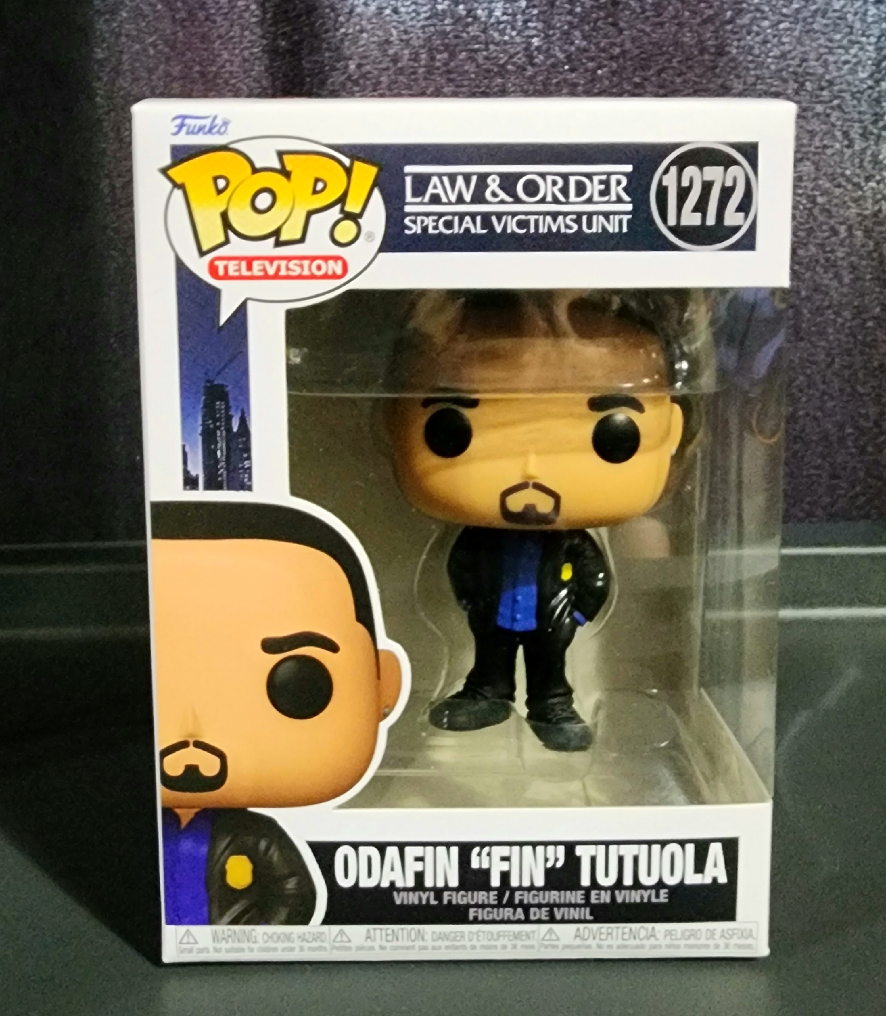 Funko Pop! Law & Order: SVU - Odafin "Fin" Tutuola #1272