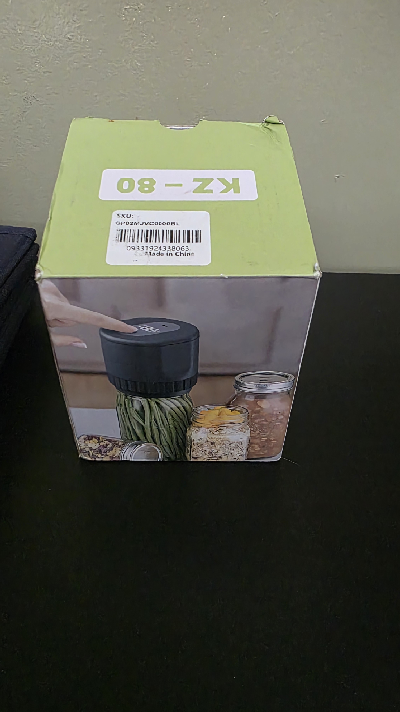 Electric Mason Jar Vacuum Sealer