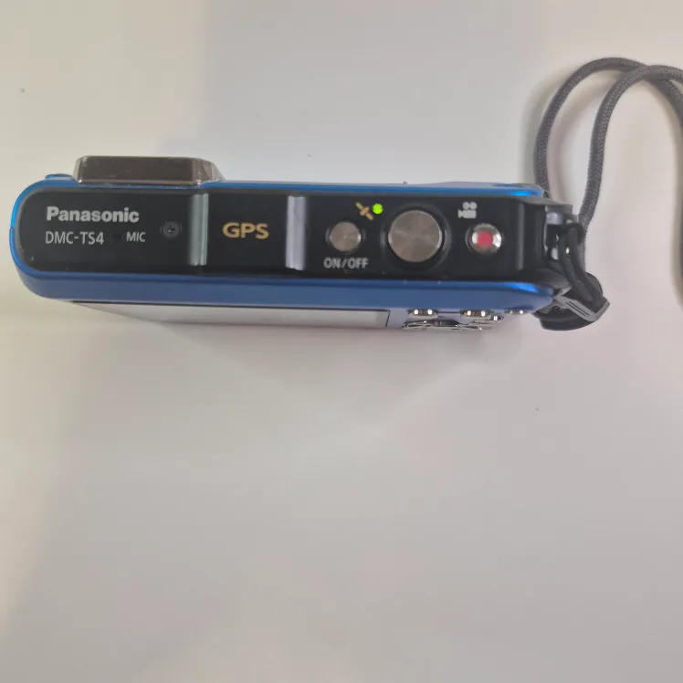 Panasonic Lumix DMC-TS4 Blue Waterproof Camera image indicator(4)