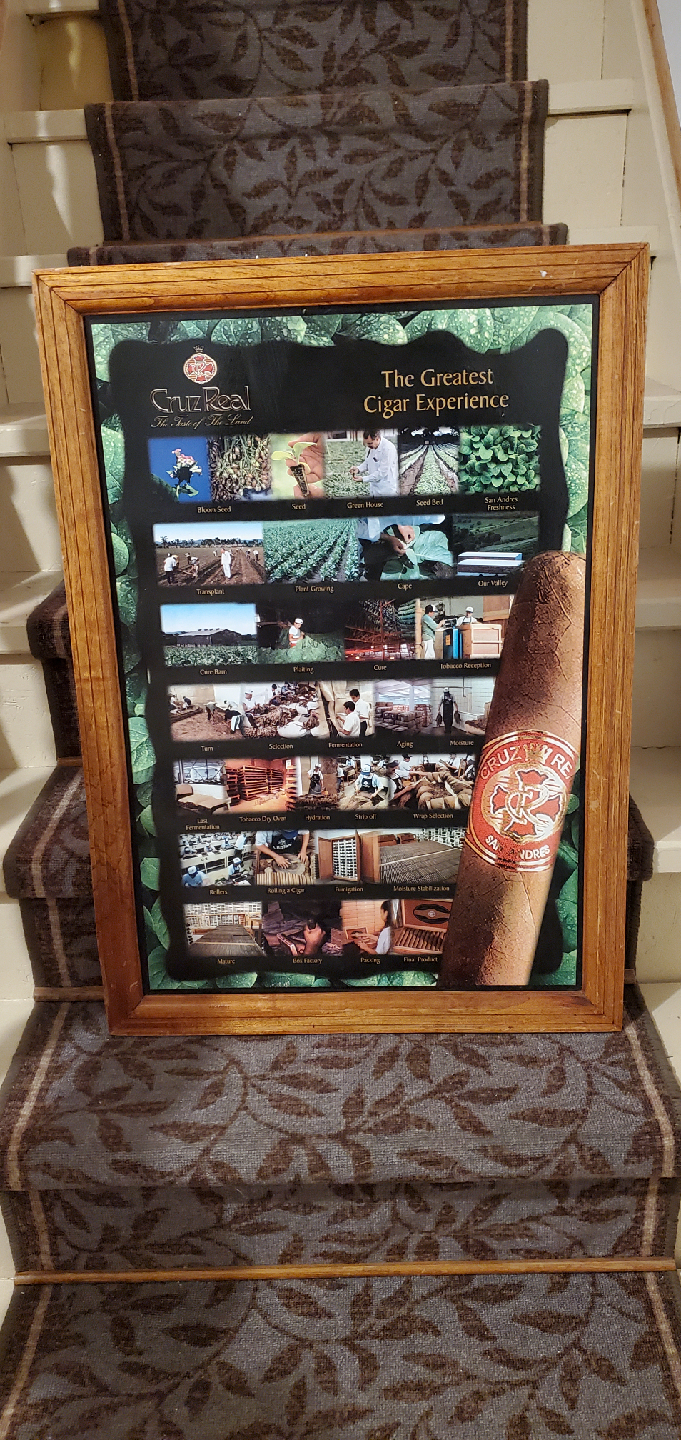 Cruz Real Cigar Experience Framed Print