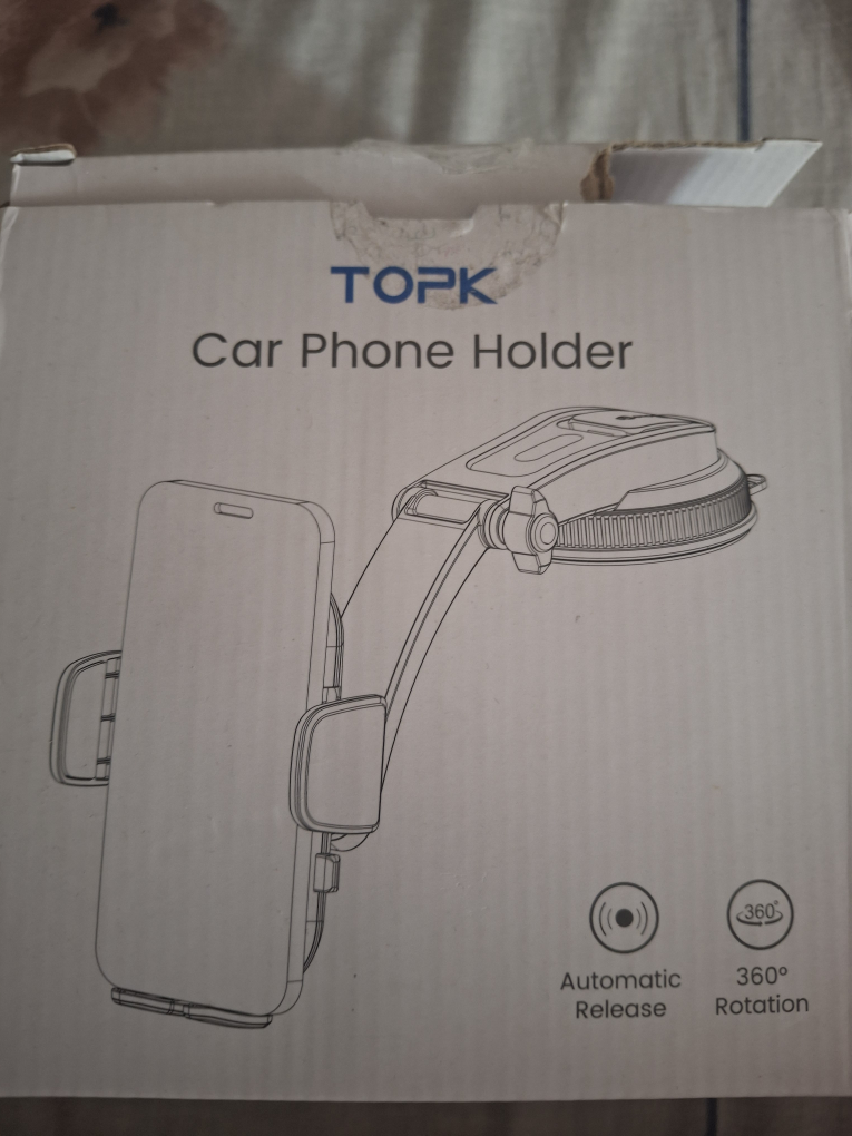 Car Phone Holder - Black