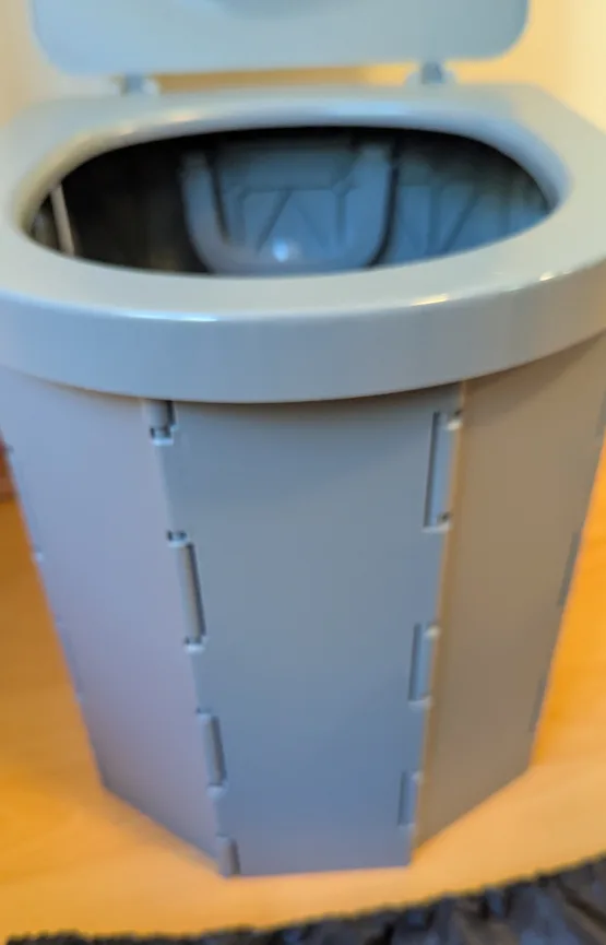 Brand New Portable Travel Toilet with Carry Bag image indicator(3)