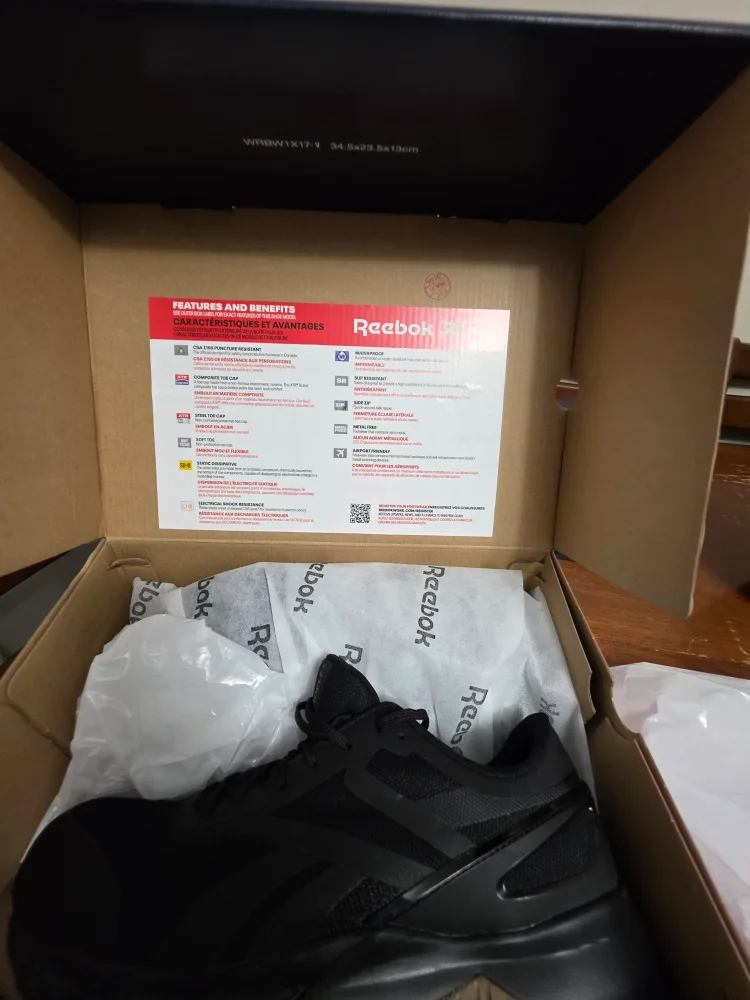 Reebok NanoFlex TR Work Athletic Shoe - Men's 10.5W image indicator(3)