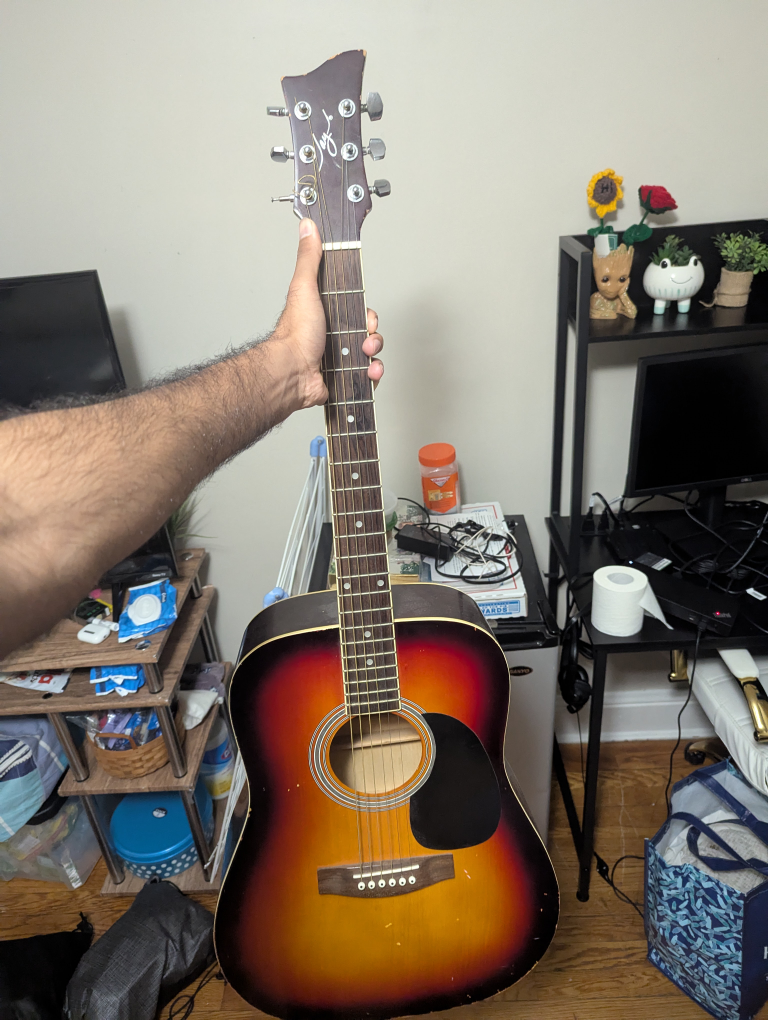 Acoustic Guitar - Sunburst Finish - photo 2