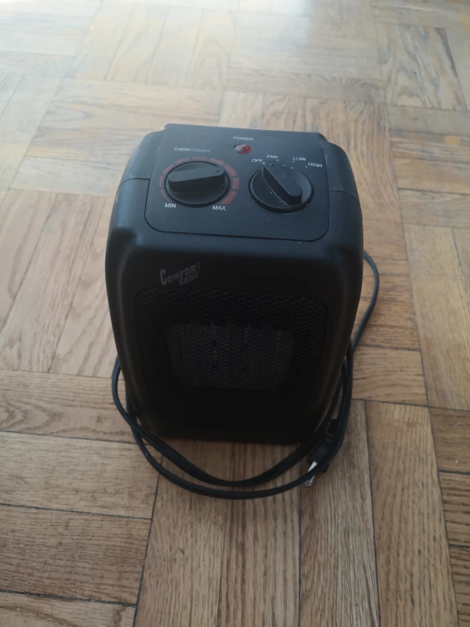 Comfort Zone Personal Space Heater
