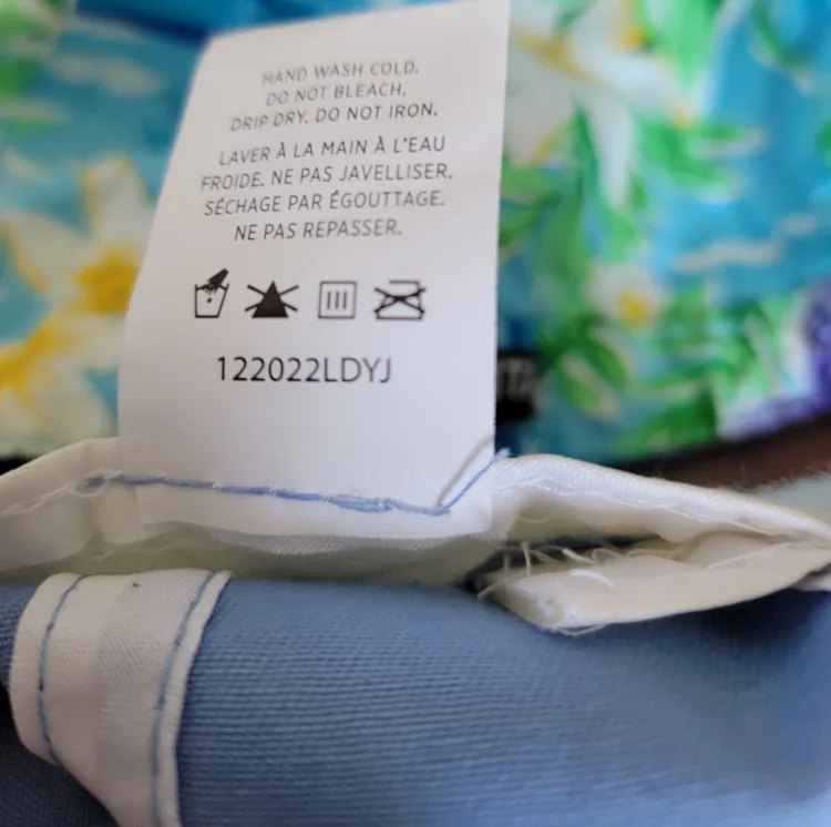 🥕 Dakota Floral Print Hat adult size & Gertex Blue Hat Size 4-6x image indicator(5)