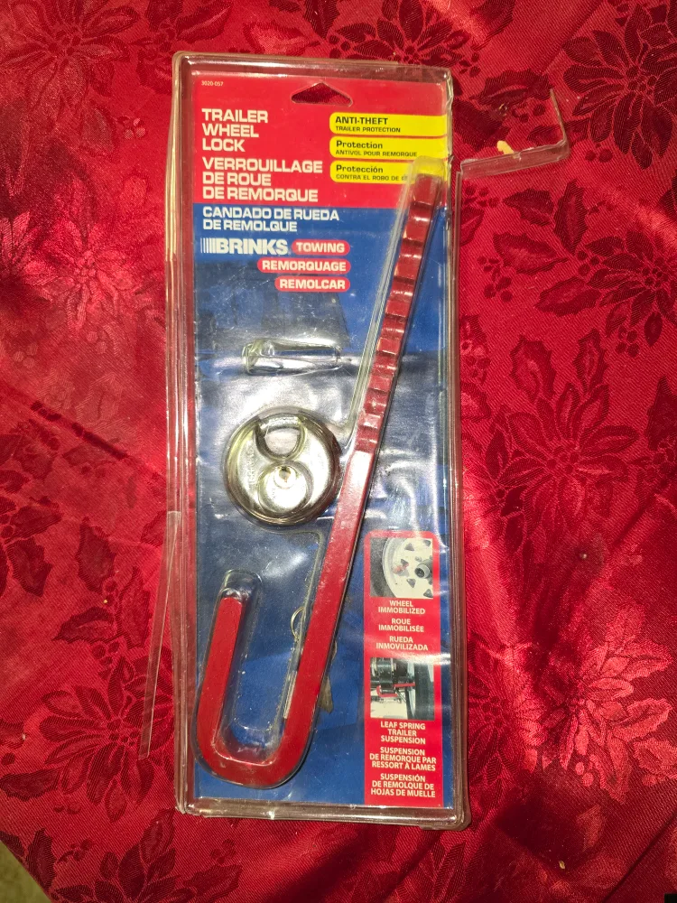 Brinks Trailer Wheel Lock - Anti-Theft Protection thumbnail