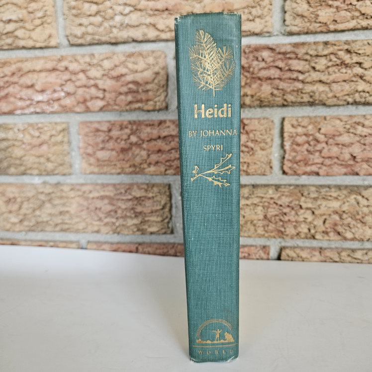 Vintage 1946 Rainbow Classics "Heidi" Illus. Johanna Spyri - photo 3