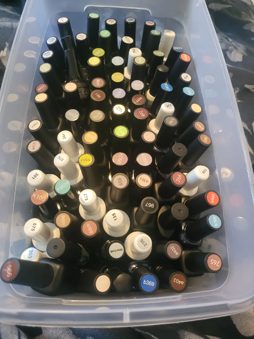 Huge Lot of Gel Nail Polish image indicator(4)