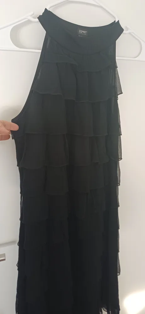 Esprit Collection Black Ruffle Dress image indicator(2)