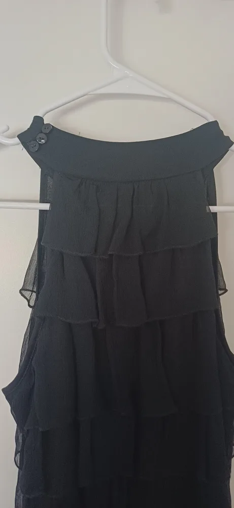 Esprit Collection Black Ruffle Dress image indicator(4)