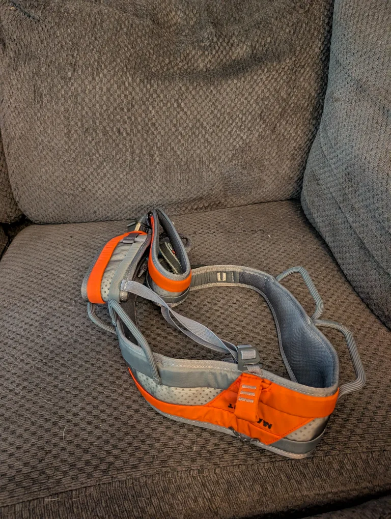 Mammut Climbing harness - Grey & Orange