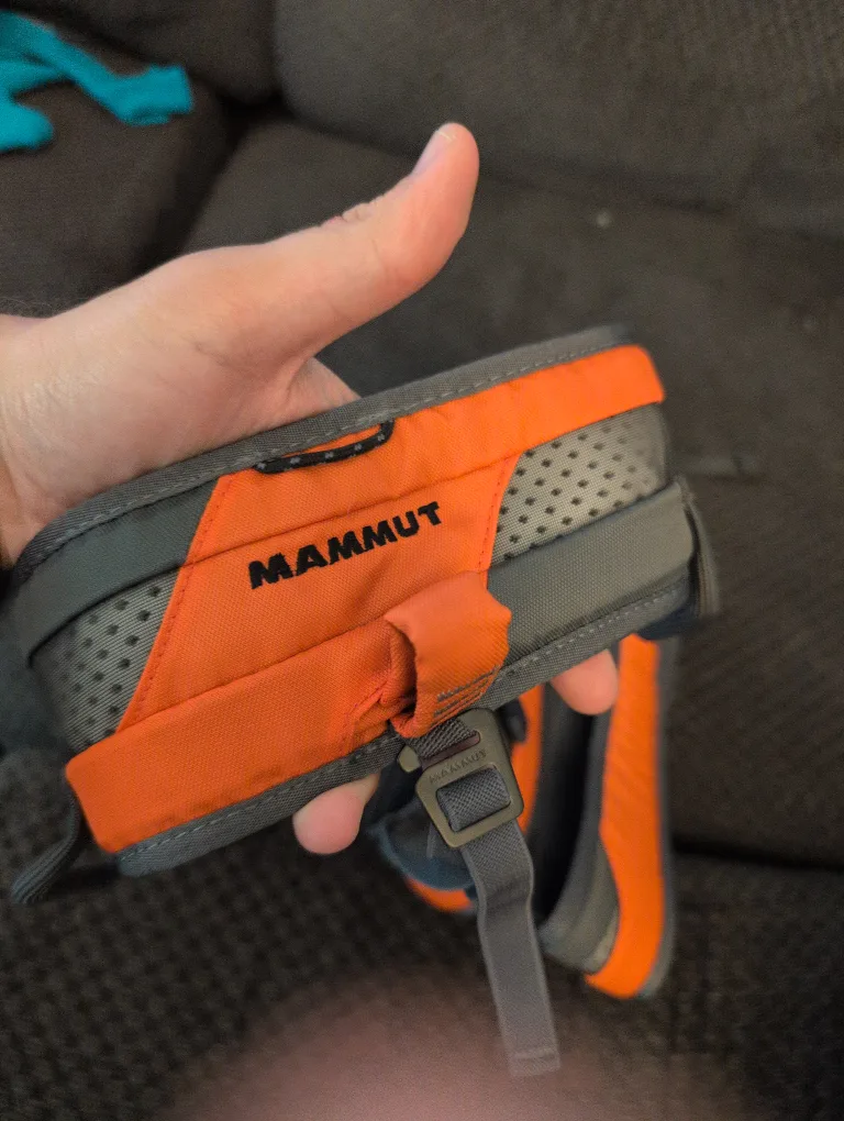 Mammut Climbing harness - Grey & Orange image indicator(5)