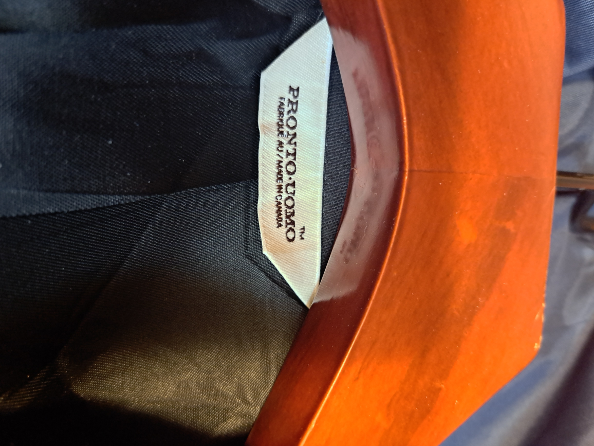 Moores Pronto Uomo Navy Suit - 38 Long, 32 Waist - photo 3