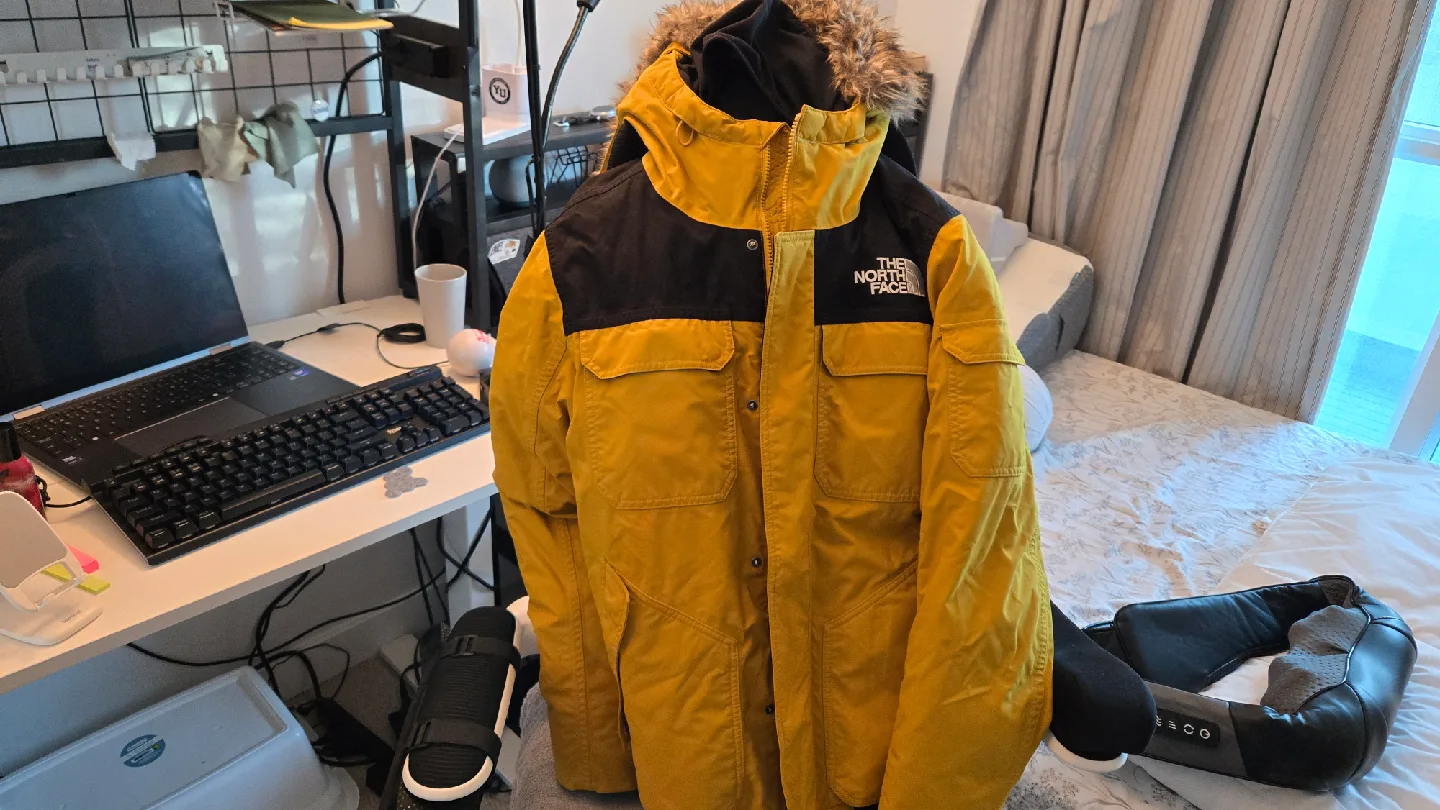 The North Face Yellow Winter Jacket image indicator(3)