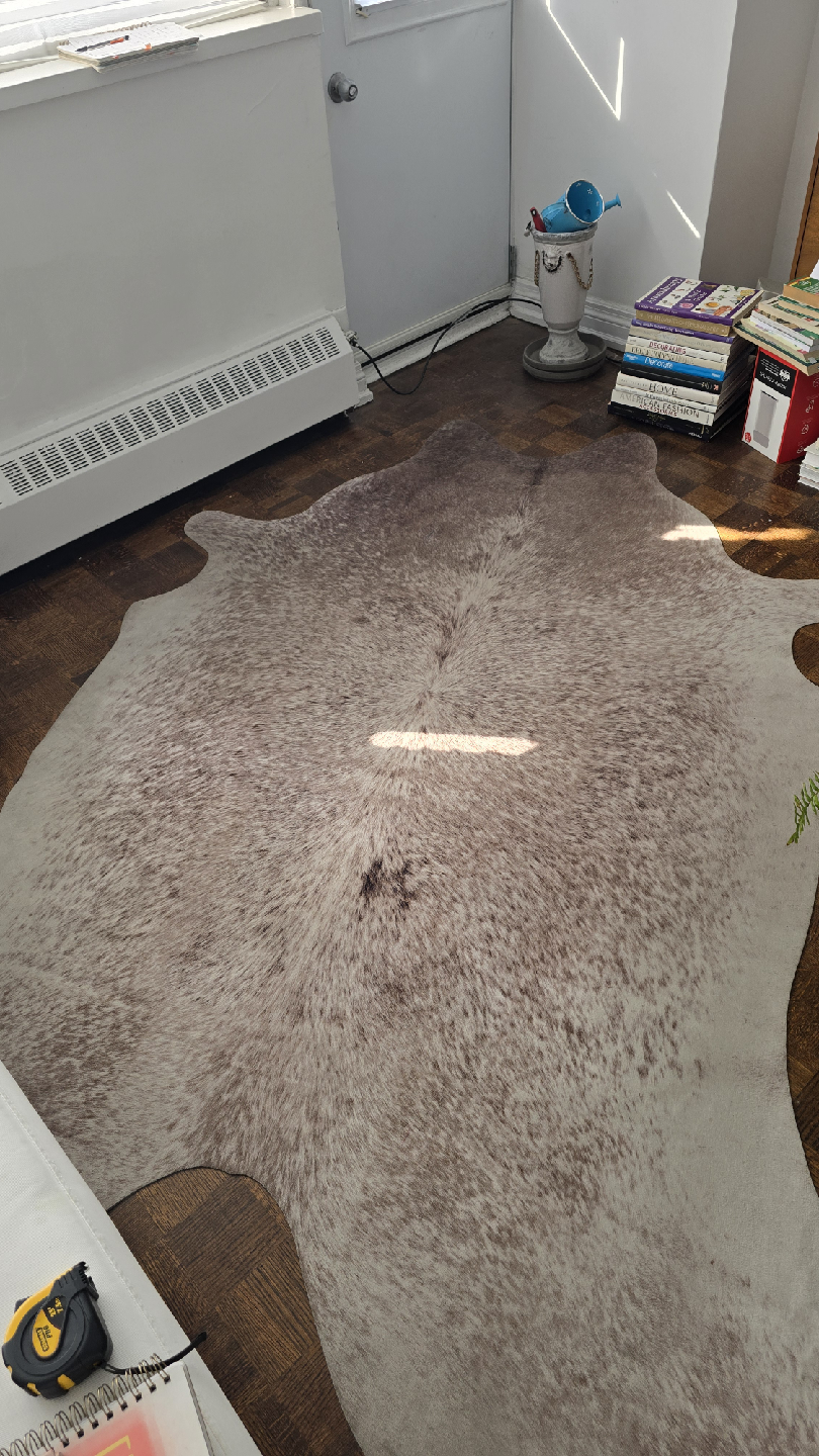 FauxCowhide Rug - Beige/Brown