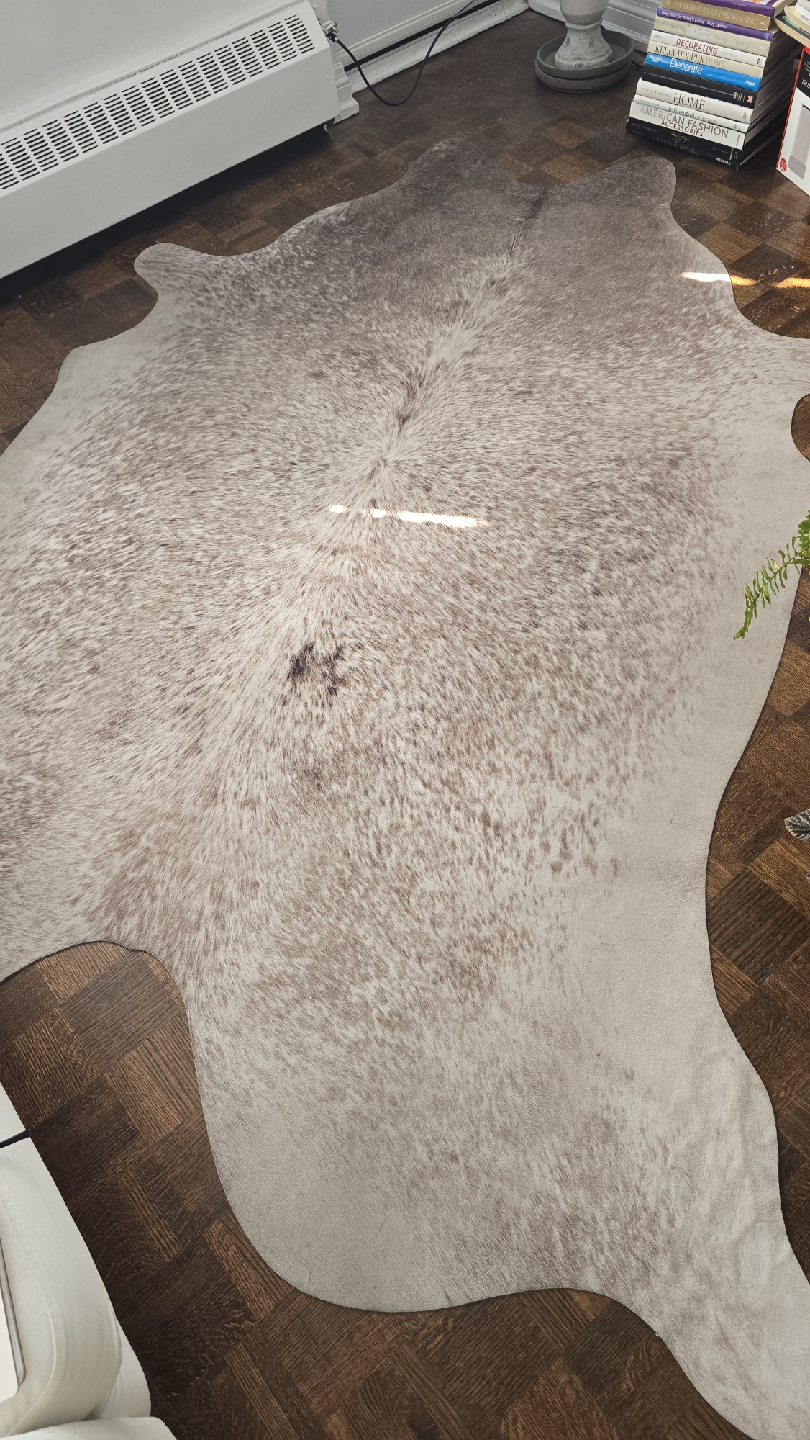FauxCowhide Rug - Beige/Brown - photo 3