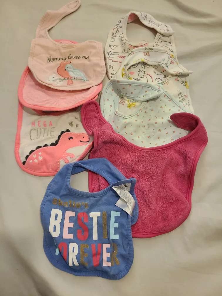 Assorted Baby Bibs - Lot of 5 thumbnail