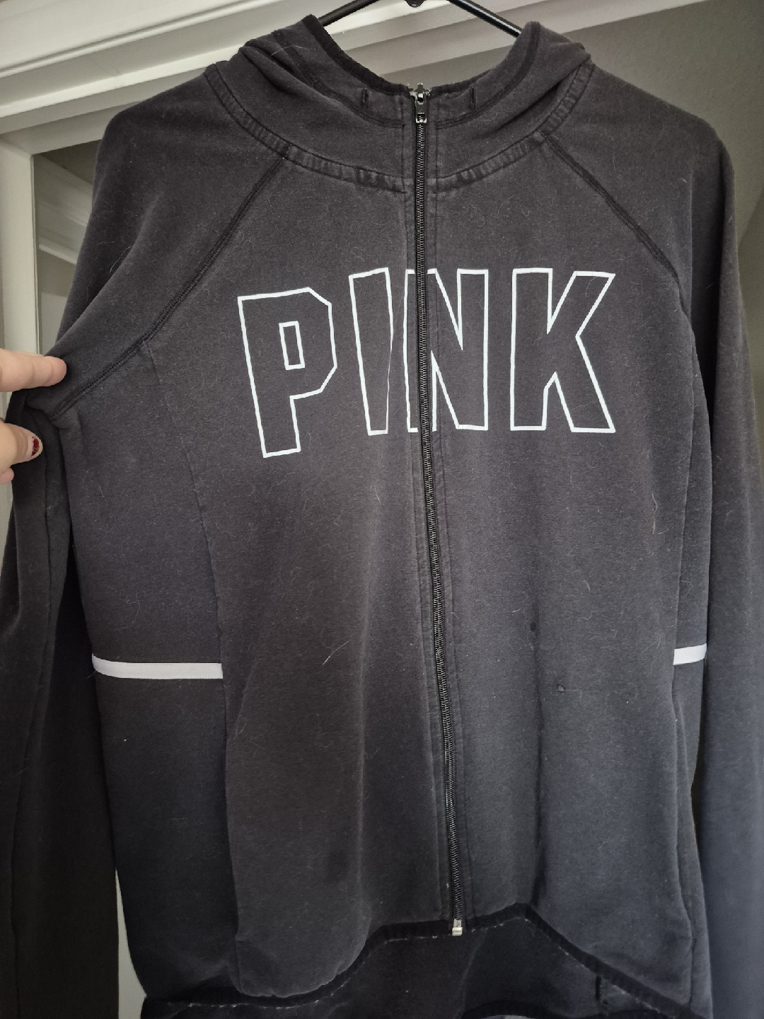 PINK hoodies