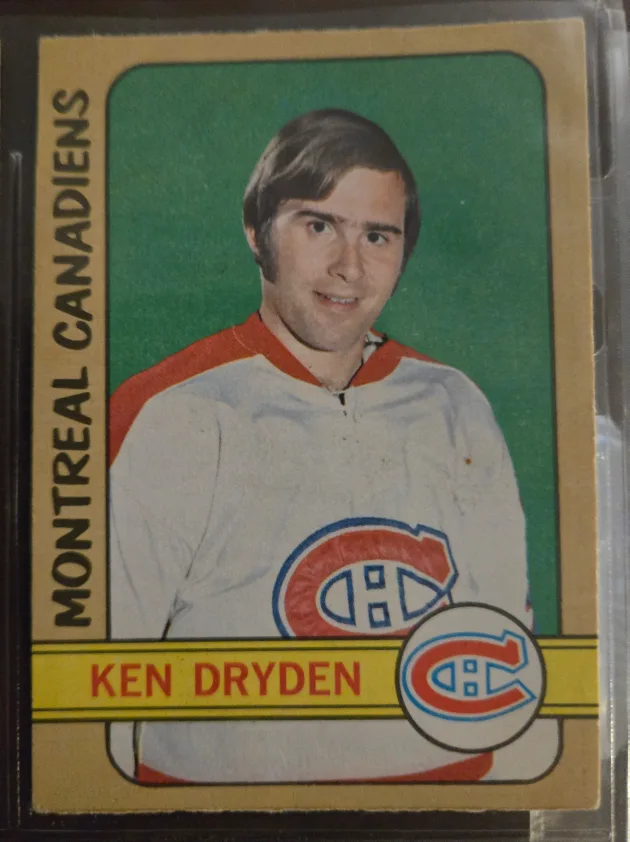 Vintage 72/73 OPC.Hockey Cards - Dryden second year. image indicator(3)