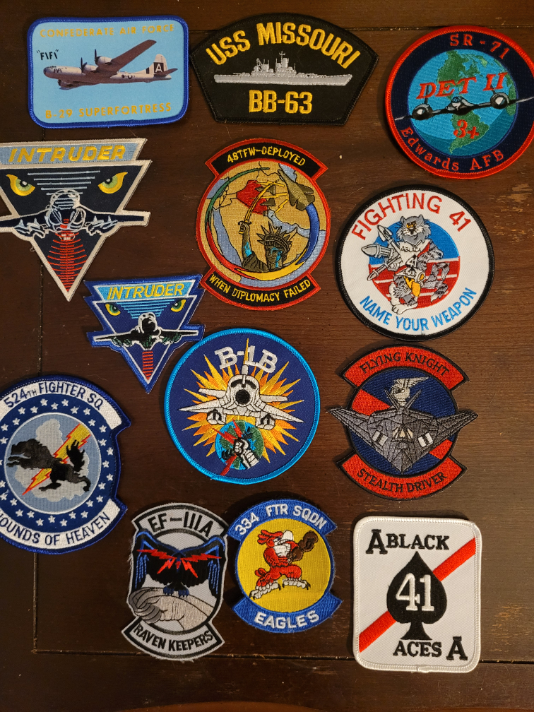 Assorted Military Patches